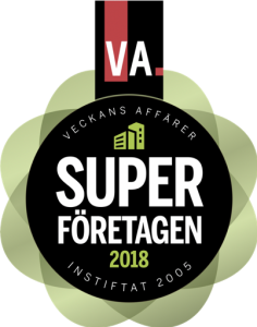 Geoveta utsett till ett av 2018 års Superföretag.