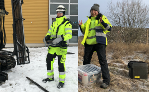 Våra två nya medarbetare hos Geoveta