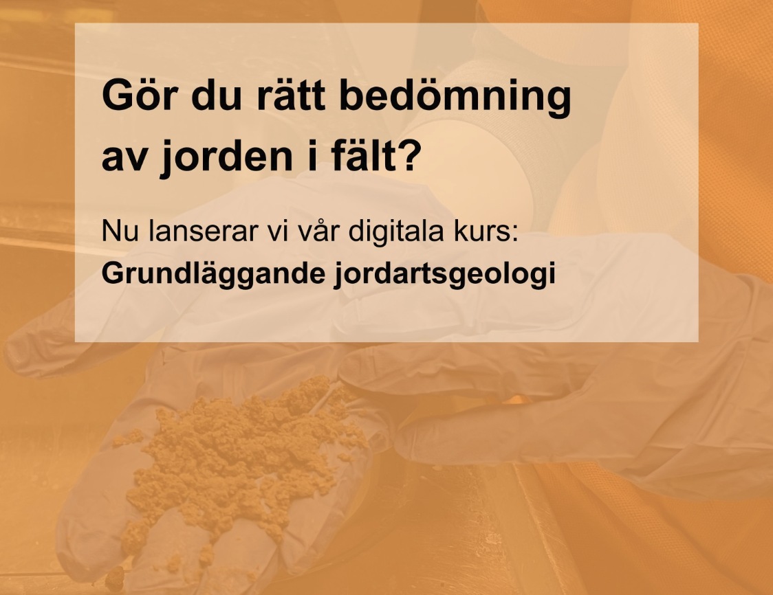 digital kurs grundläggande jordartsgeologi